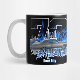 73 Impala Blue Flames Donk City Mug